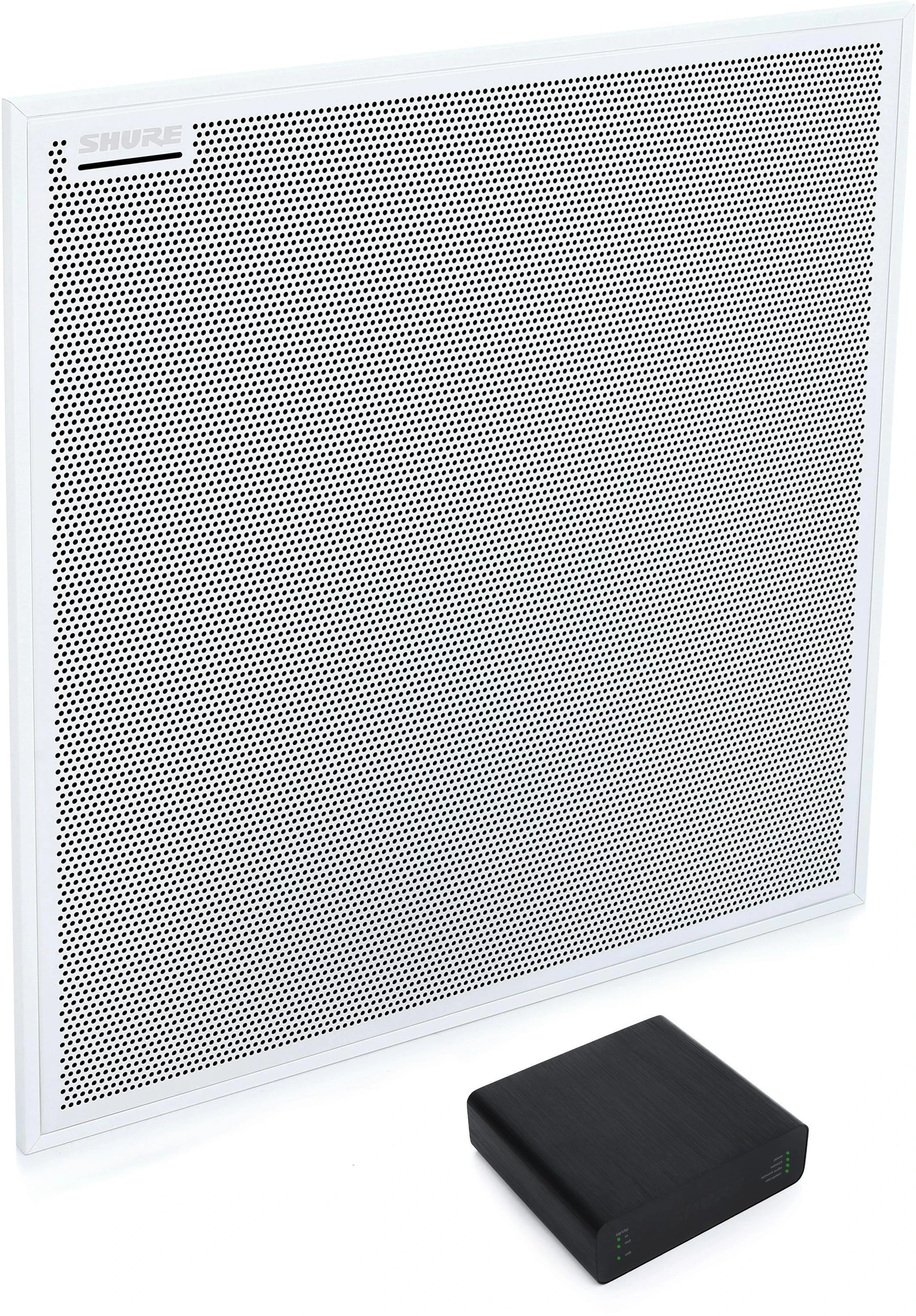 Shure MXA902 和 ANIUSB-MATRIX 音频会议套件 - 60 厘米版本，白色