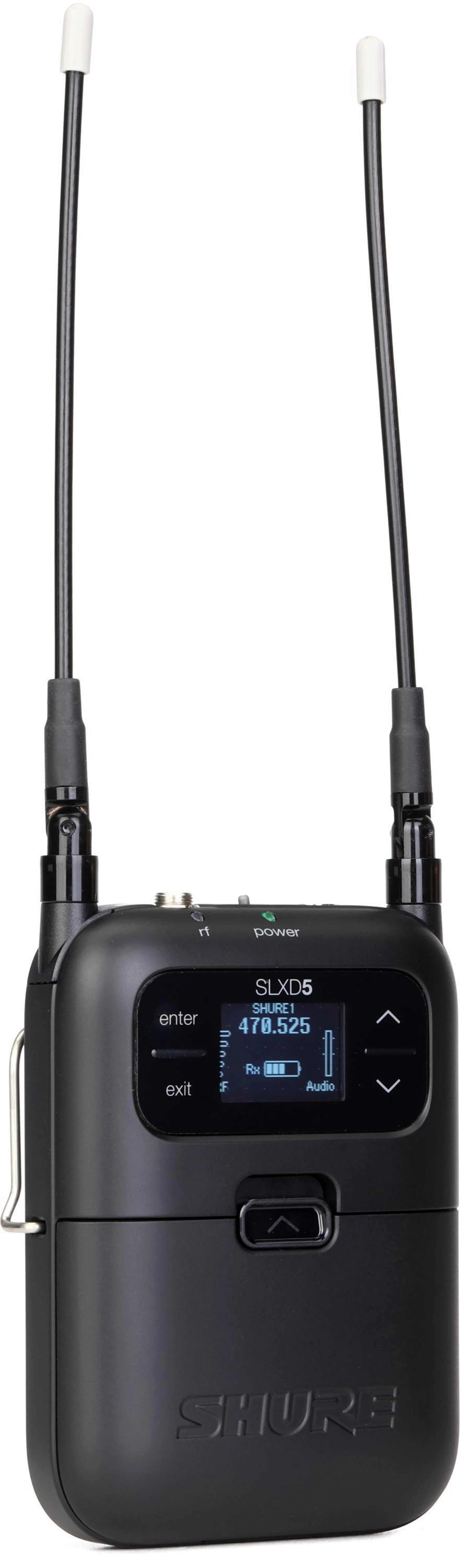 Shure SLXD5 无线接收机 - G58 频段