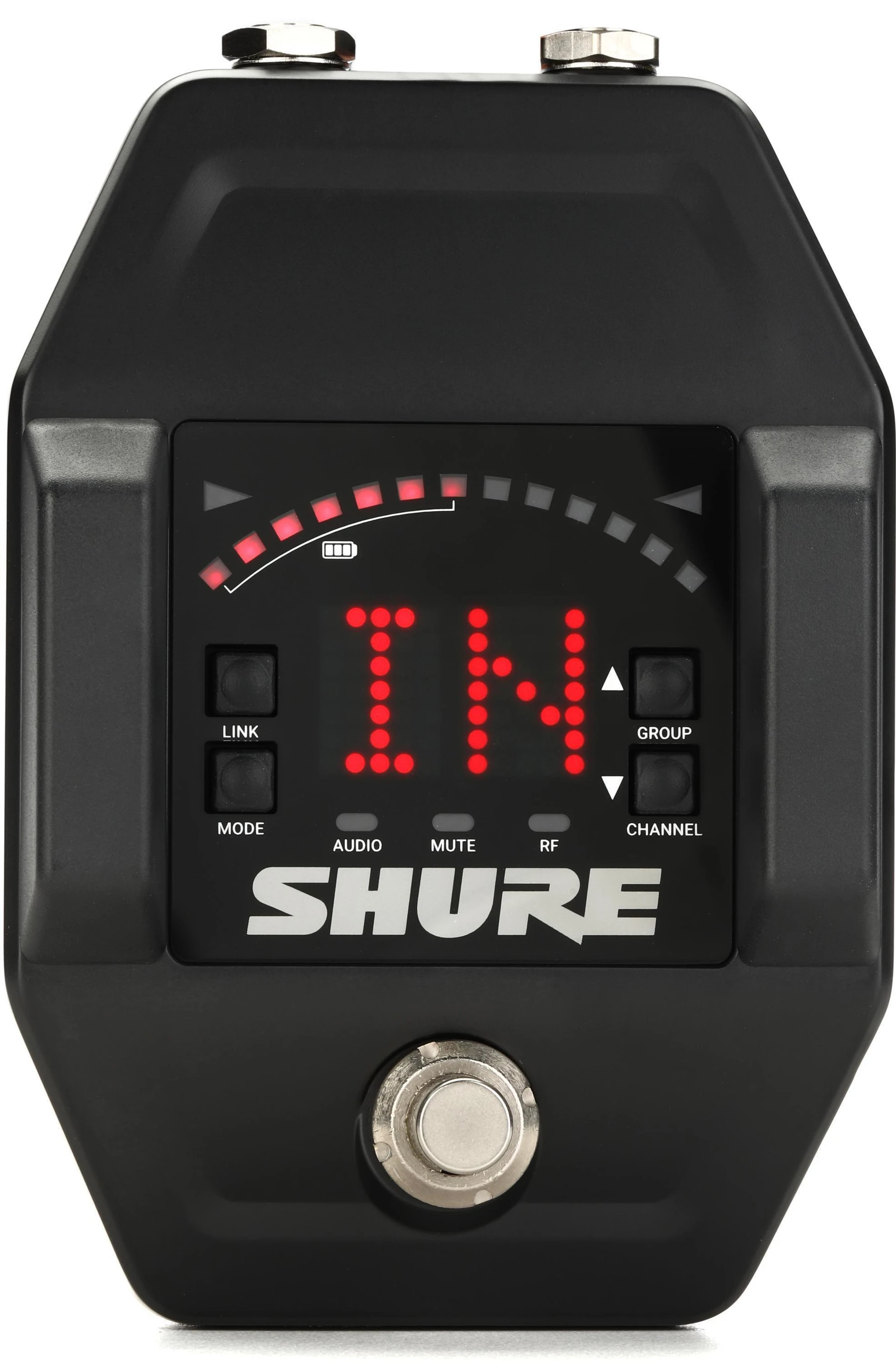 Shure GLXD6+ 数字无线吉他效果器踏板接收机