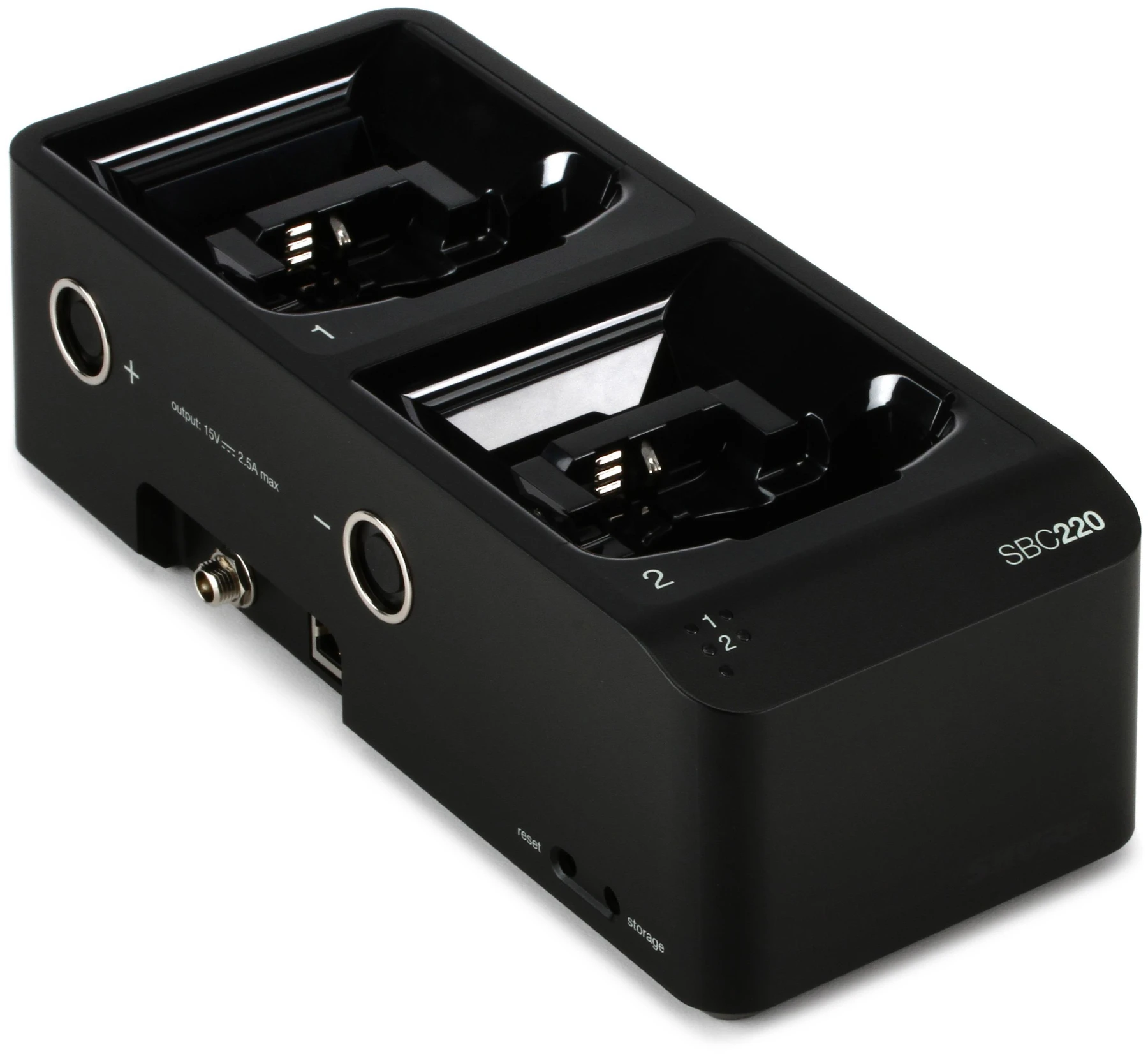 Shure SBC220 双槽联网充电站扩展单元