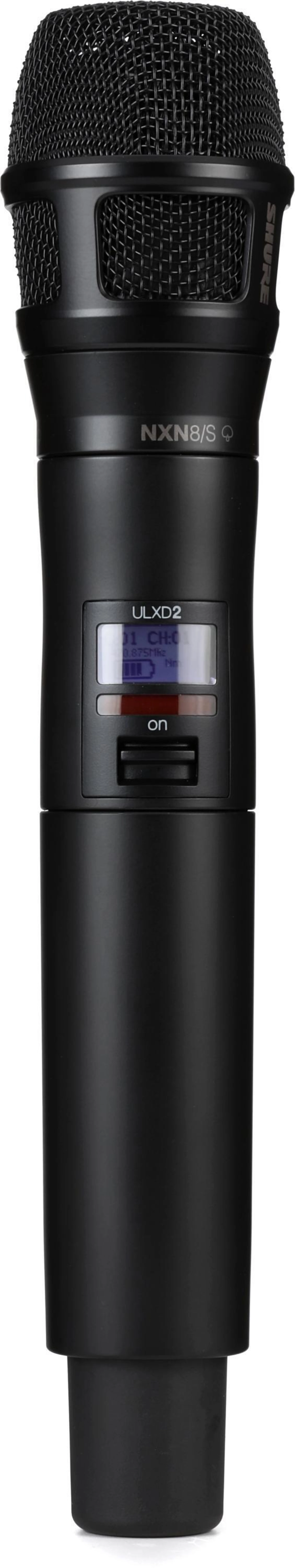 Shure ULXD2 数字手持式发射机 - Nexadyne 8/S 音头
