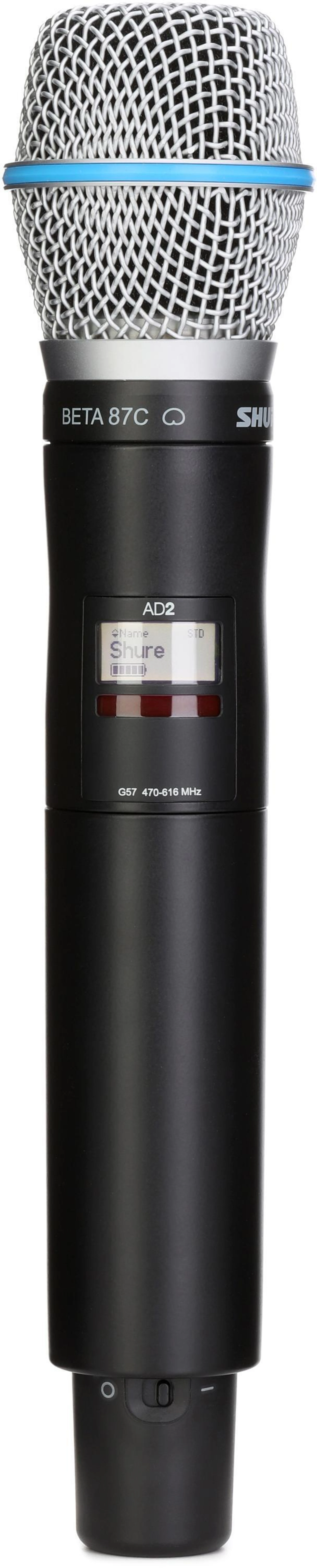 Shure AD2/B87C 无线手持麦克风发射机