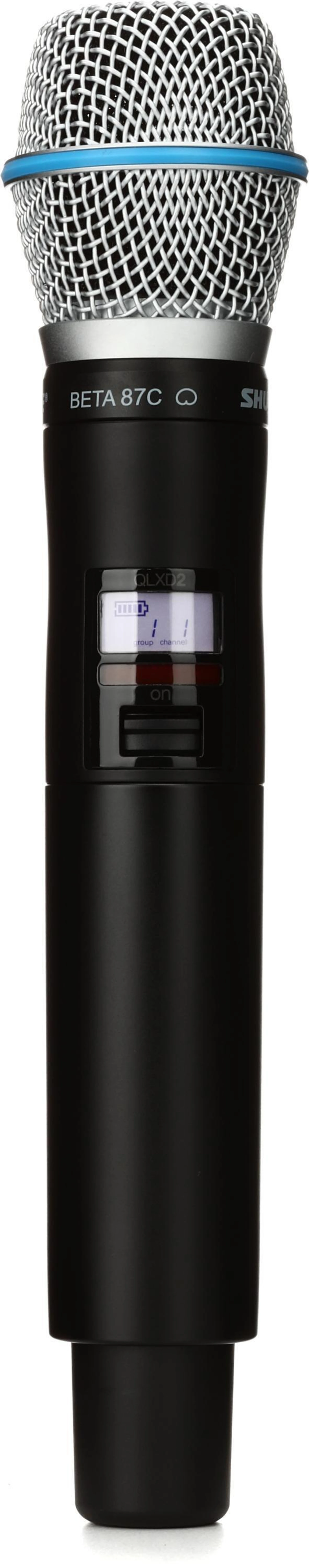 Shure QLXD2/BETA87C 无线手持话筒发射机 - G50 频段