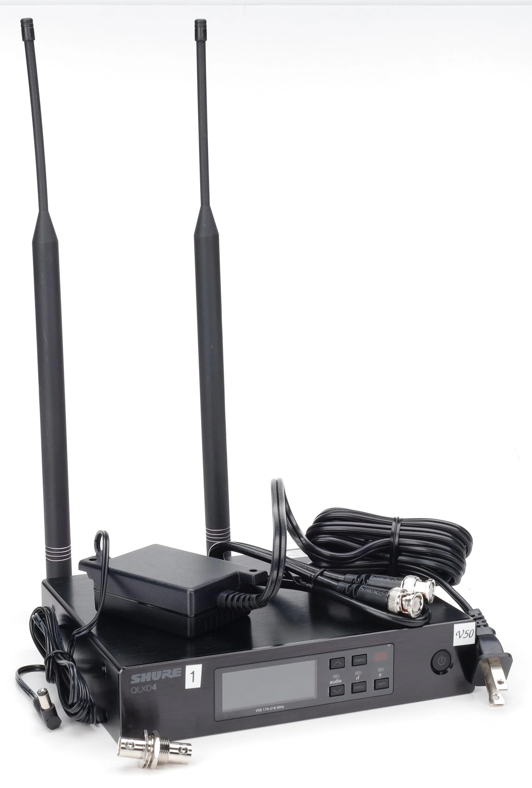 Shure QLXD4 数字无线接收机 - V50 频段