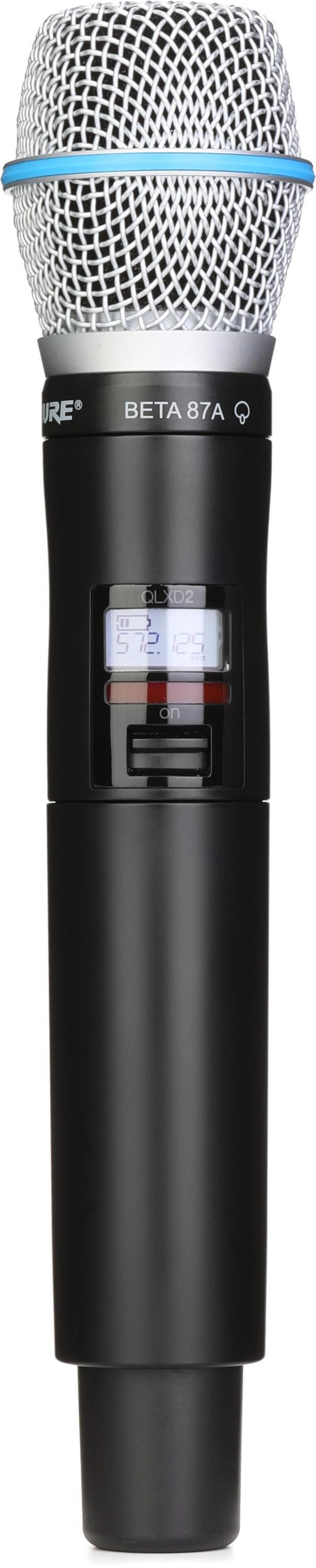 Shure QLXD2/BETA87A 无线手持话筒发射机 - J50A 频段