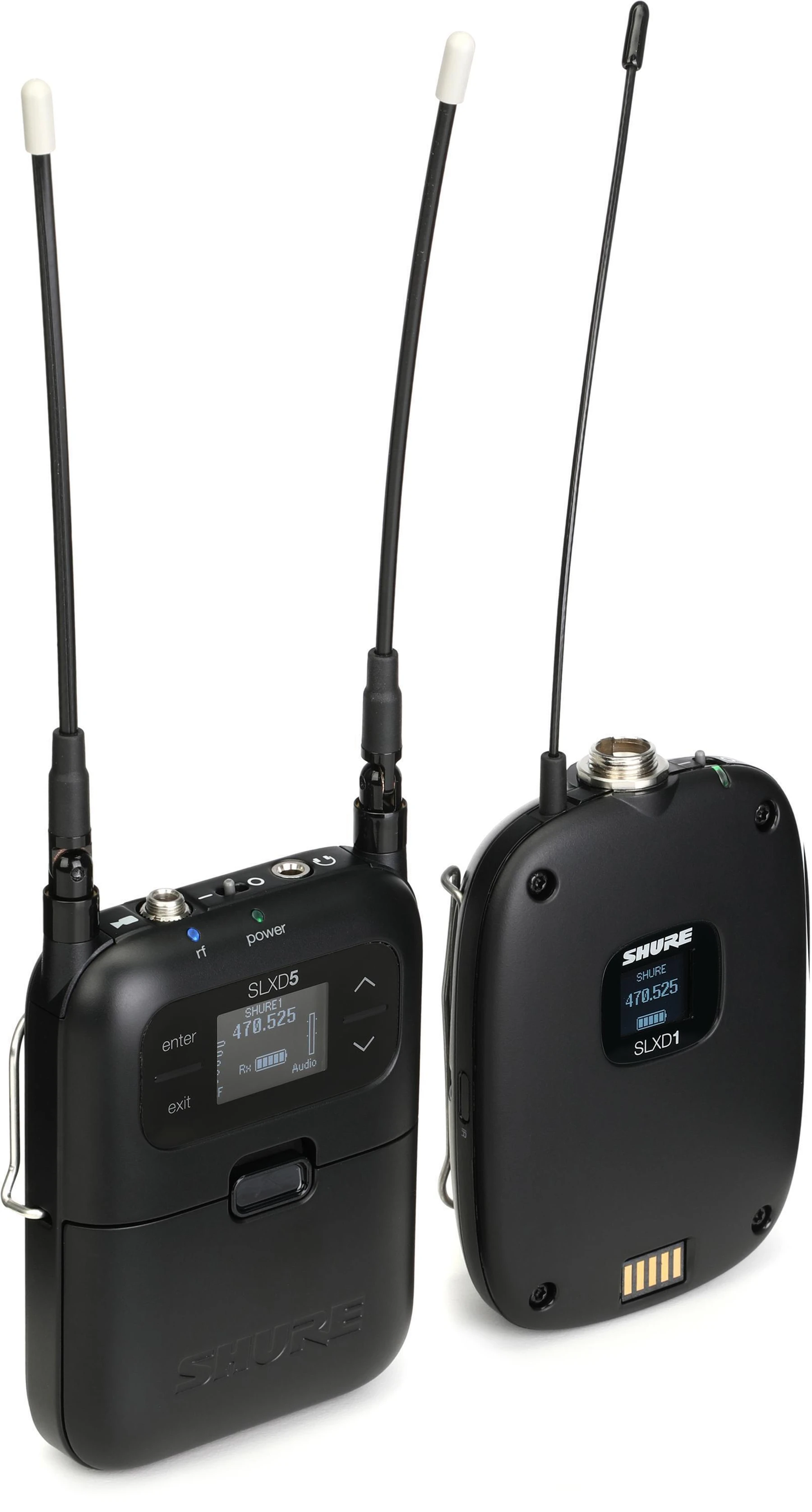 Shure SLXD15 无线腰包系统 - H55 频段