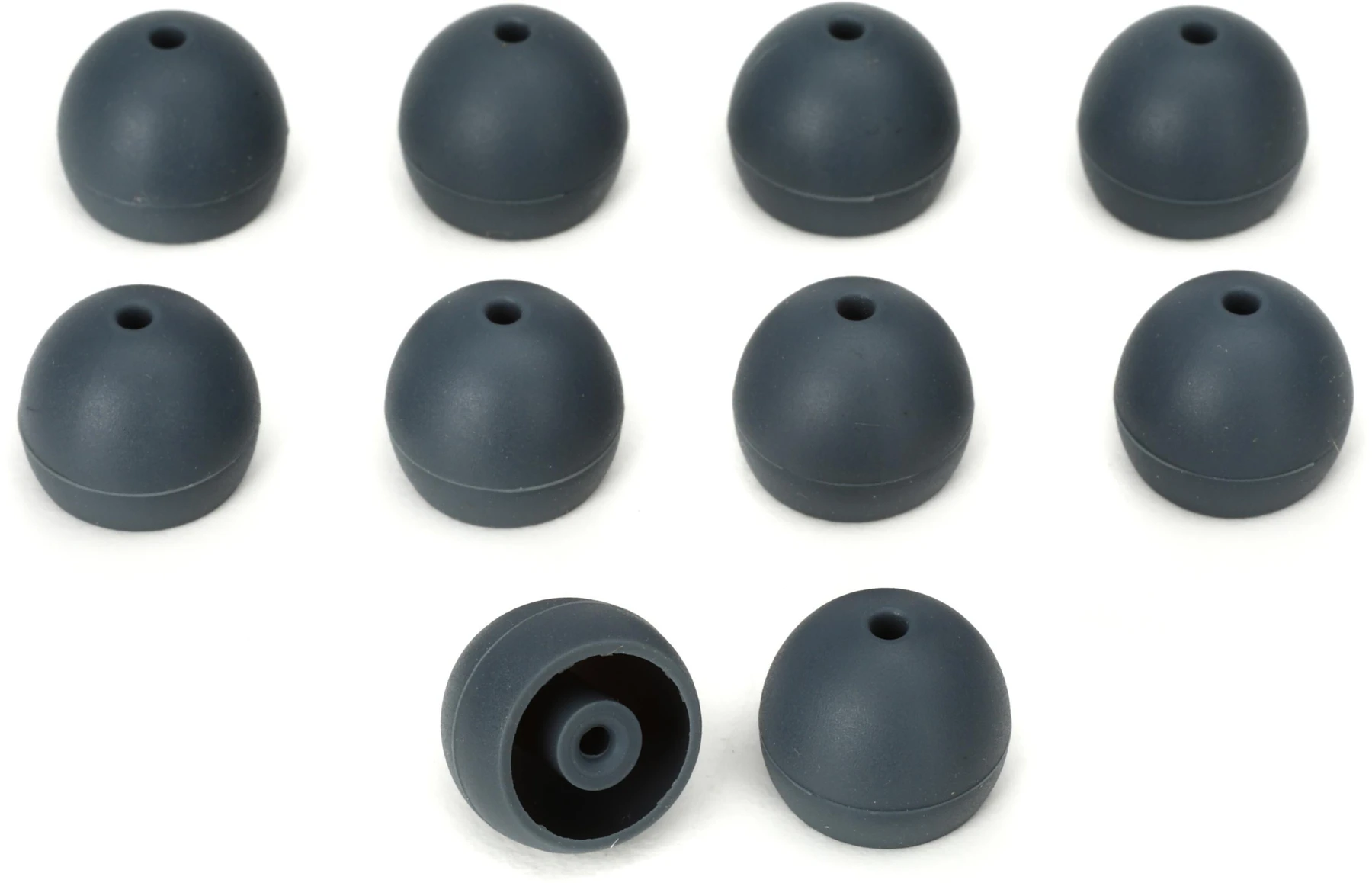 Shure EASFX1-10L Shure 隔音耳机替换灰色 Flex 耳塞套 - 大号（10 包）
