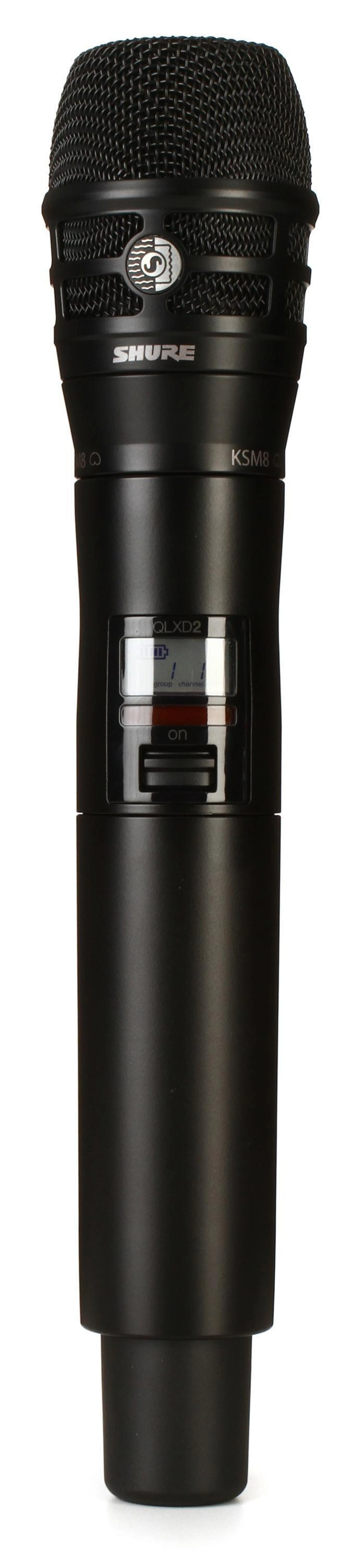 Shure QLXD2/KSM8 无线手持麦克风发射机 - J50A 频段