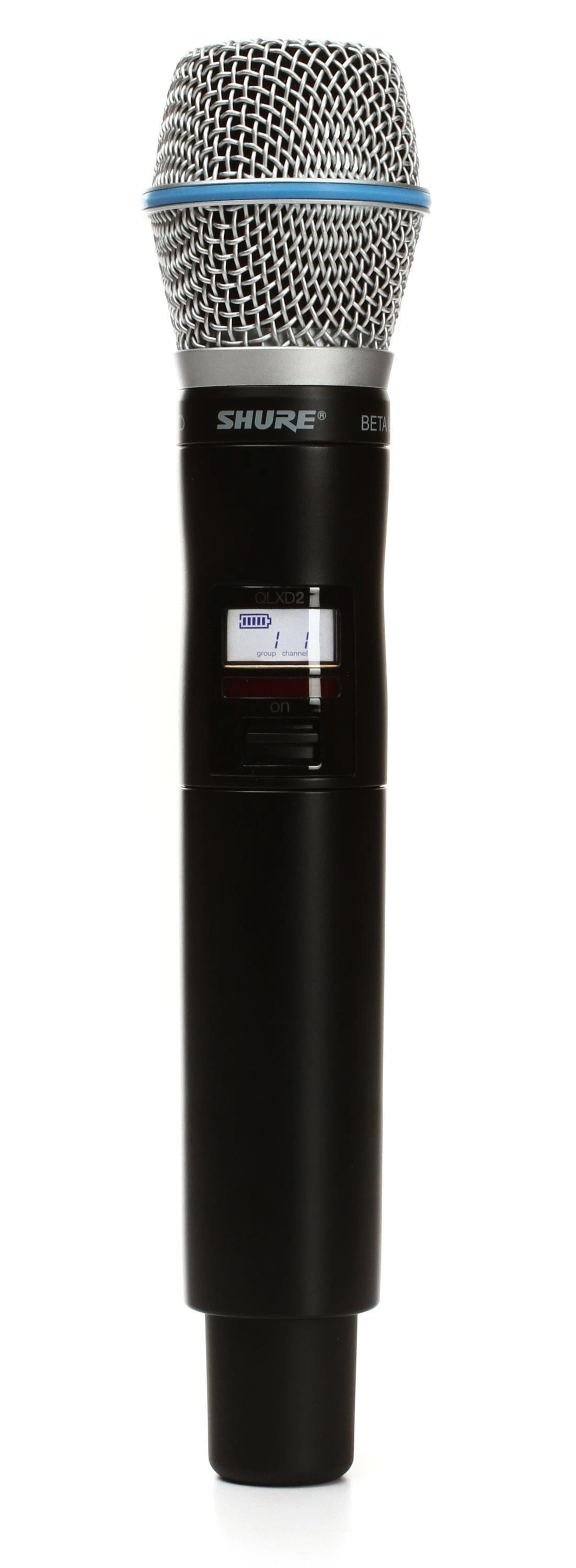 Shure QLXD2/BETA87C 无线手持麦克风发射机 - H50 频段