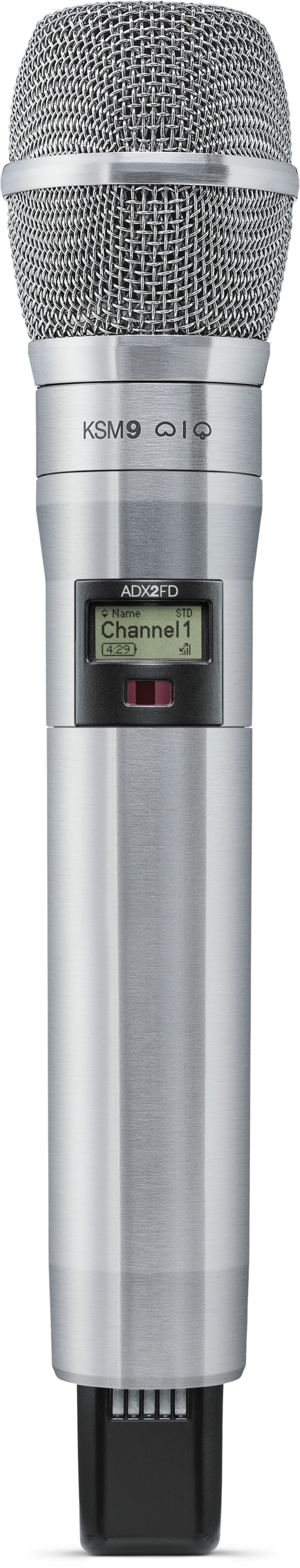 Shure ADX2FD/K9 无线手持麦克风发射机 - 镍色