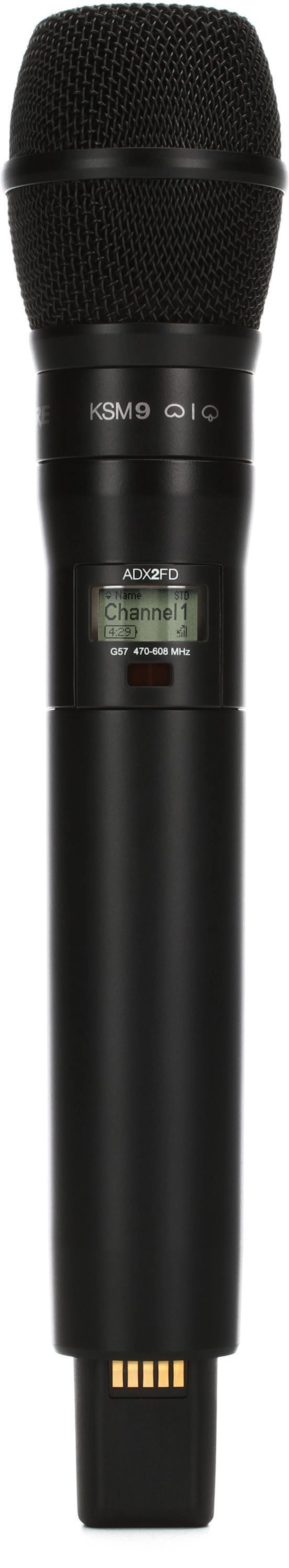 Shure ADX2FD/K9 无线手持麦克风发射机 - 黑色