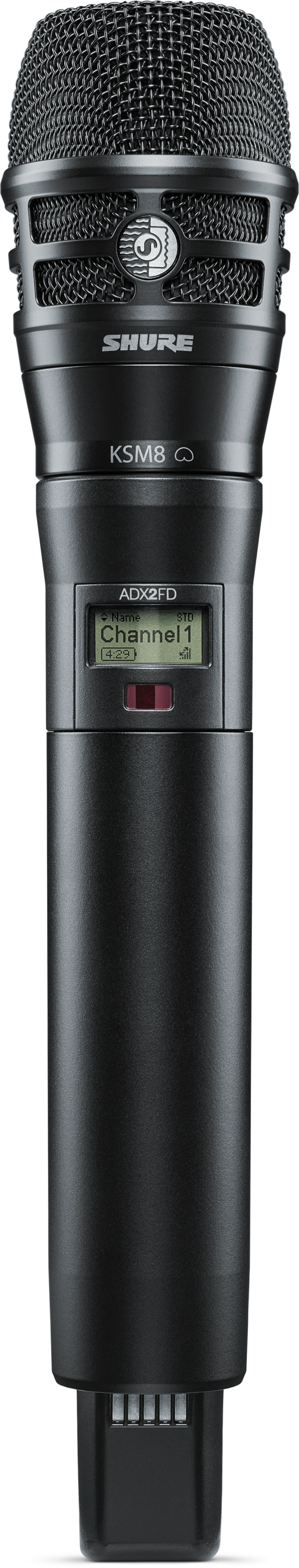 Shure ADX2FD/K8 无线手持话筒发射机 - 黑色