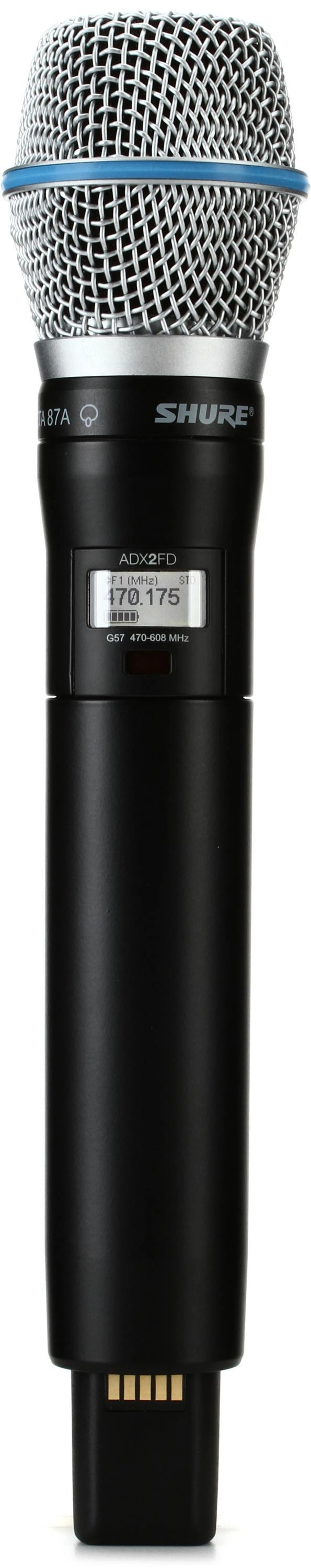 Shure ADX2FD/B87A 无线手持话筒发射机