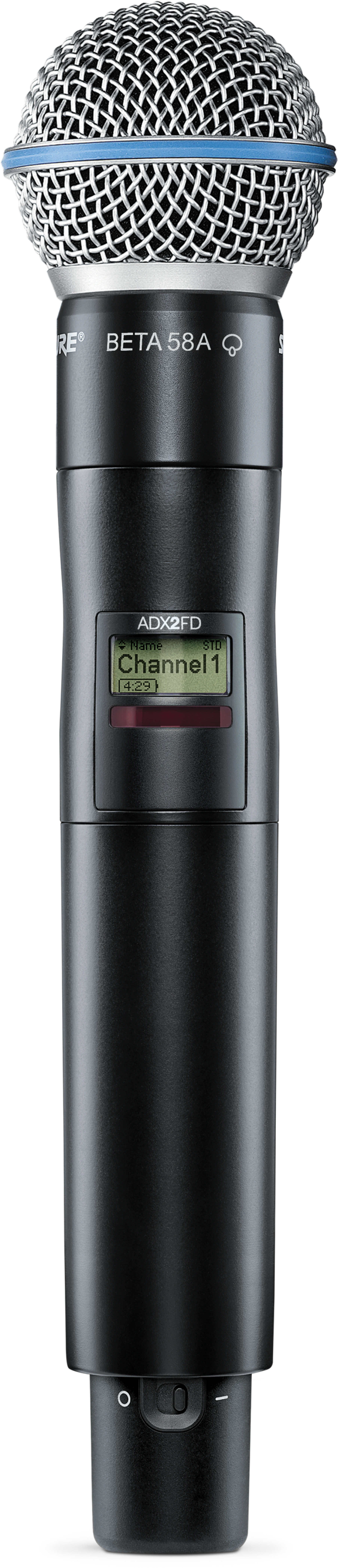 Shure ADX2FD/B58 无线手持话筒发射机