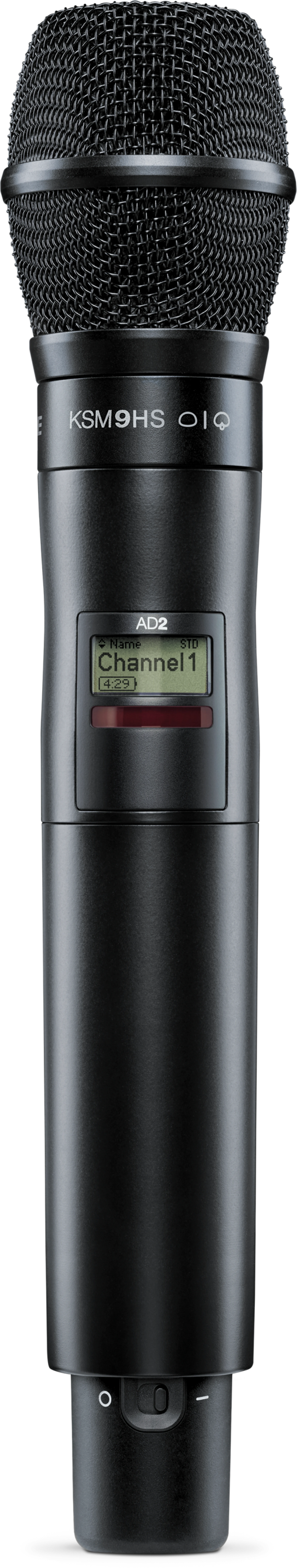Shure ADX2/K9HS 无线手持话筒发射机 - 黑色