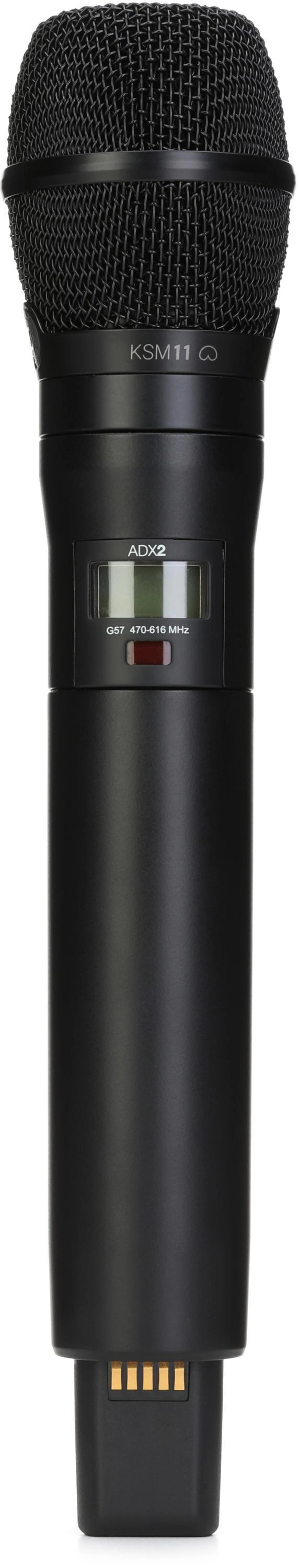 Shure ADX2/K11 无线手持话筒发射机 - 黑色