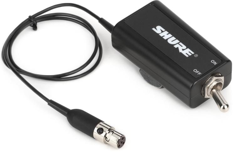 Shure WA661 适用于 Shure 腰包式发射机的在线静音开关