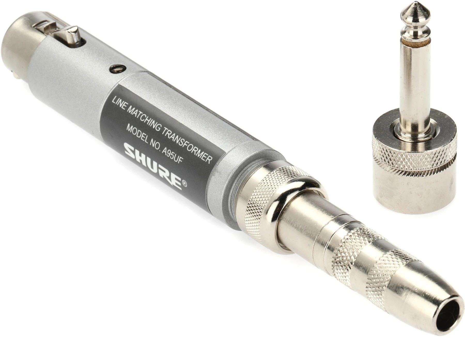 Shure A95UF 线路匹配变压器 - XLR 母头转 1/4 英寸母头