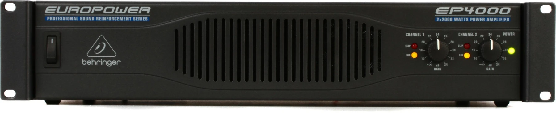 Behringer EP4000 2000瓦双通道功率放大器