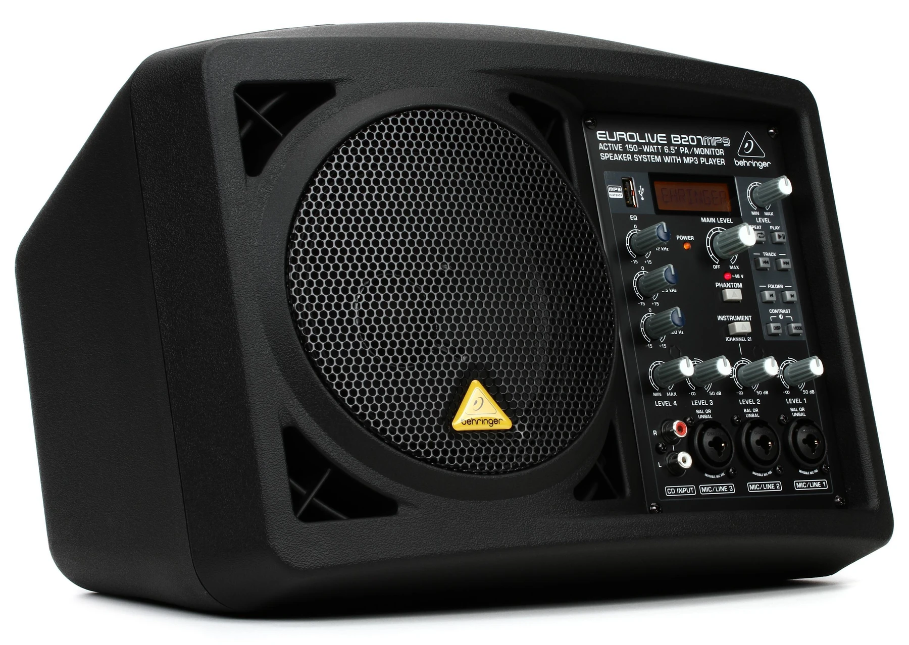 Behringer Eurolive B207MP3 150瓦6.5英寸个人扩声/监听音箱