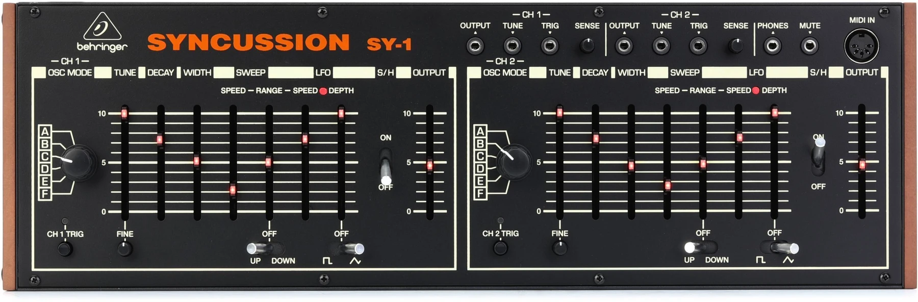 百灵达 Syncussion SY-1 双通道模拟打击乐合成器