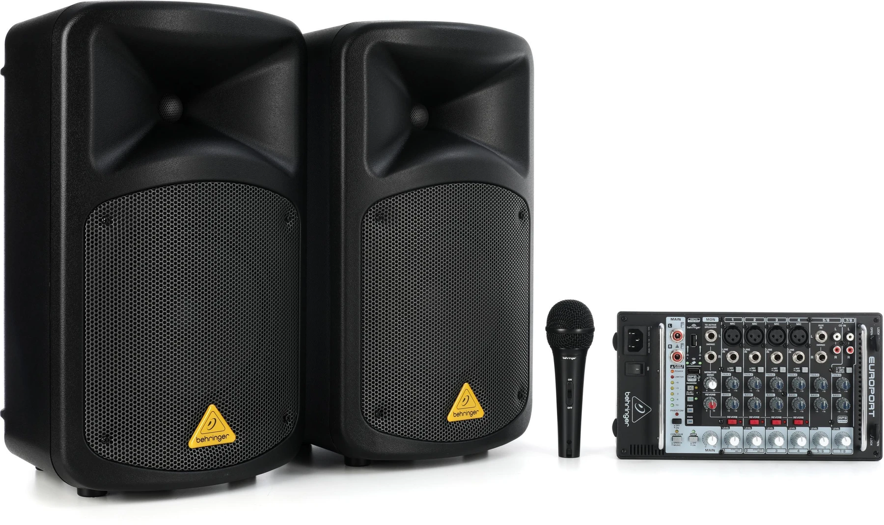 Behringer EPS500MP3 紧凑型便携式 PA 系统
