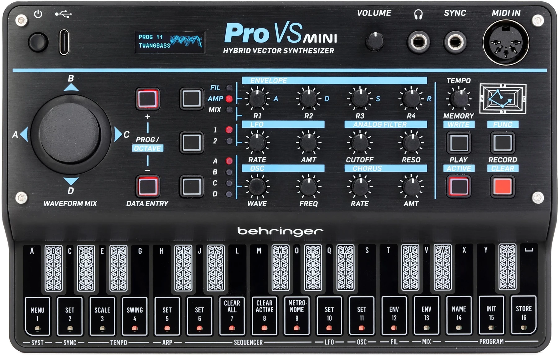 百灵达 Pro VS Mini 混合矢量合成器