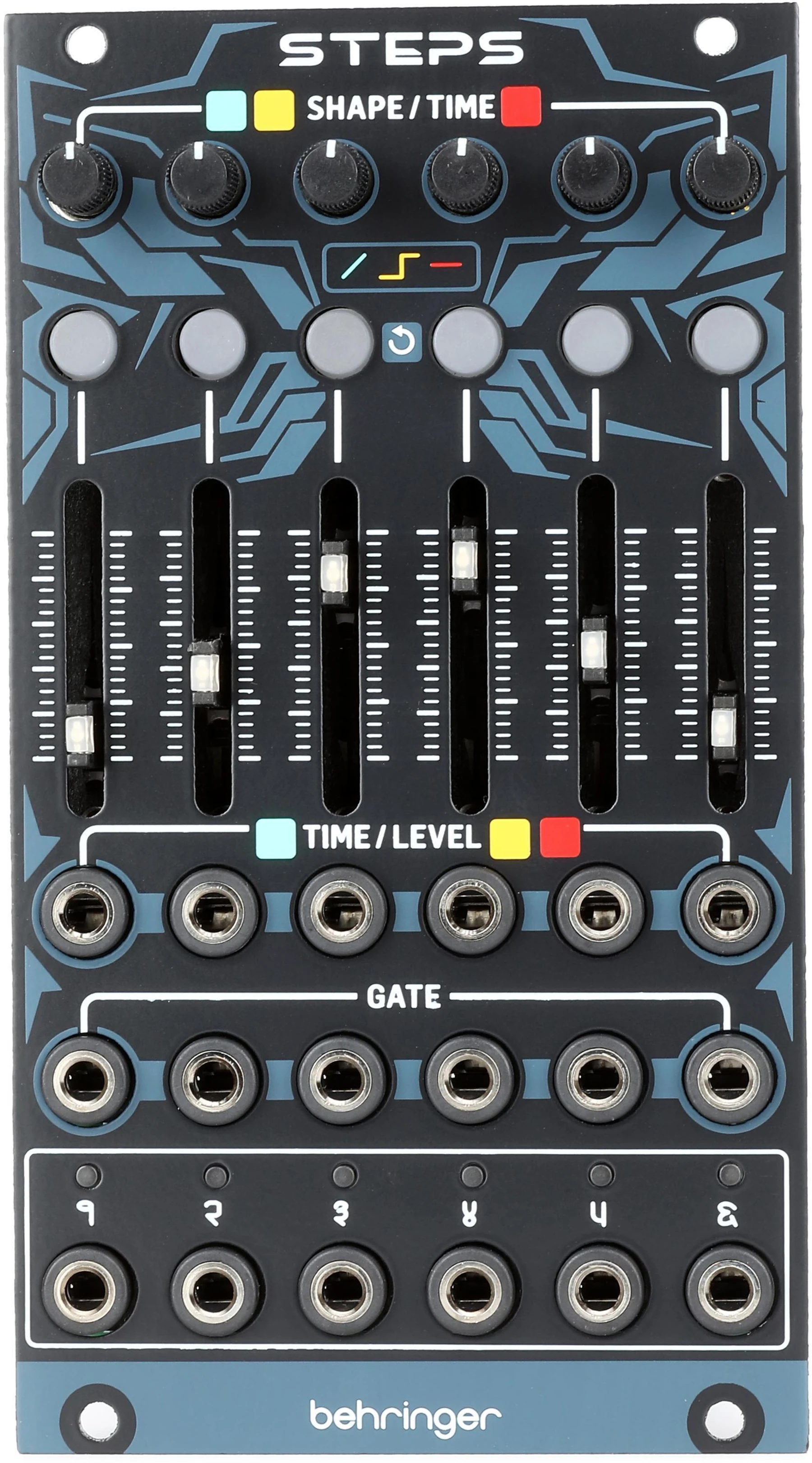 百灵达 Steps 6级多源函数发生器及音序器 Eurorack 模块