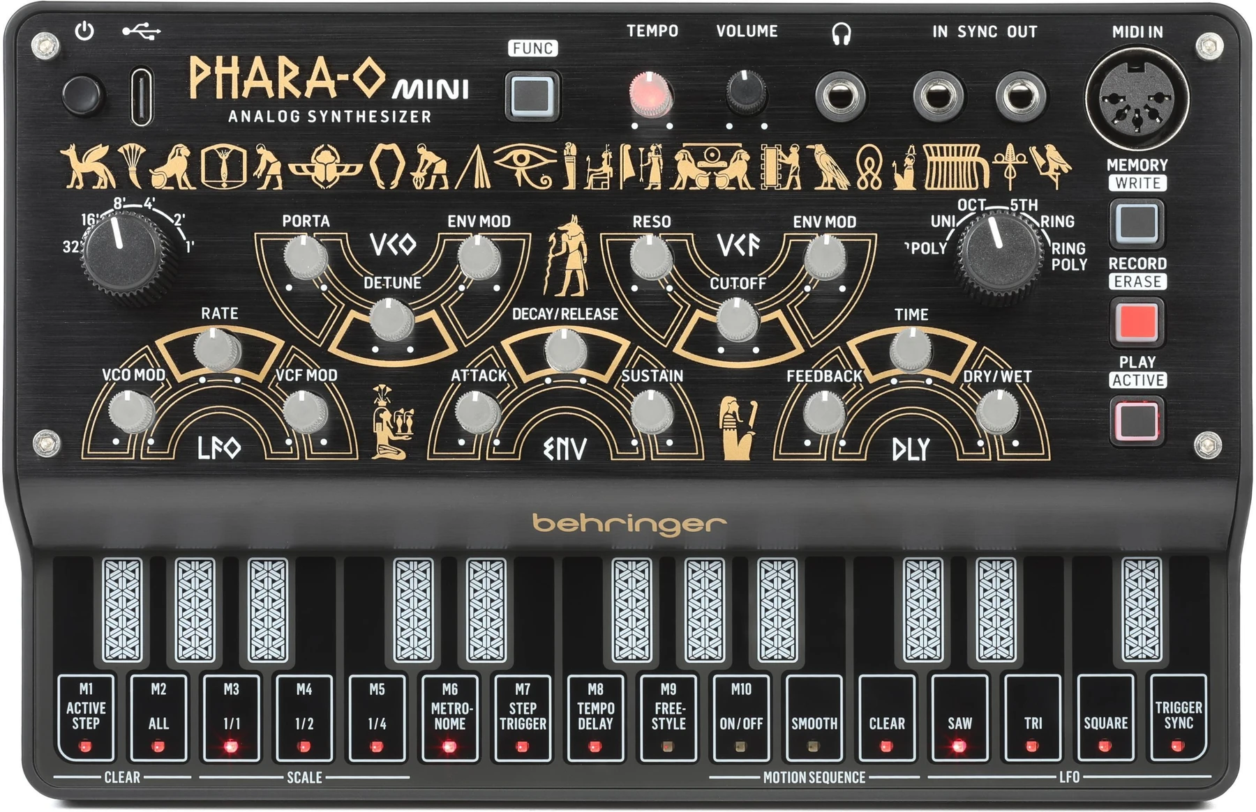 Behringer Phara-O 迷你复音模拟合成器