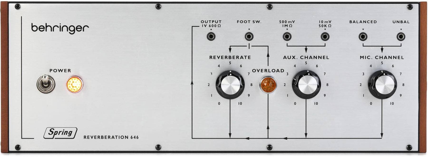Behringer Spring Reverberation 646 弹簧混响模块