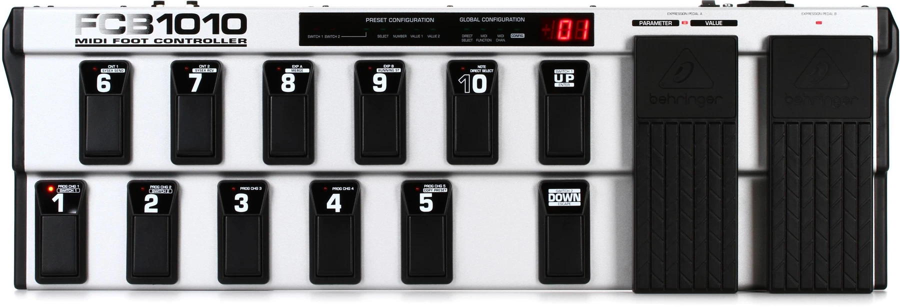 Behringer FCB1010 MIDI 脚踏控制器
