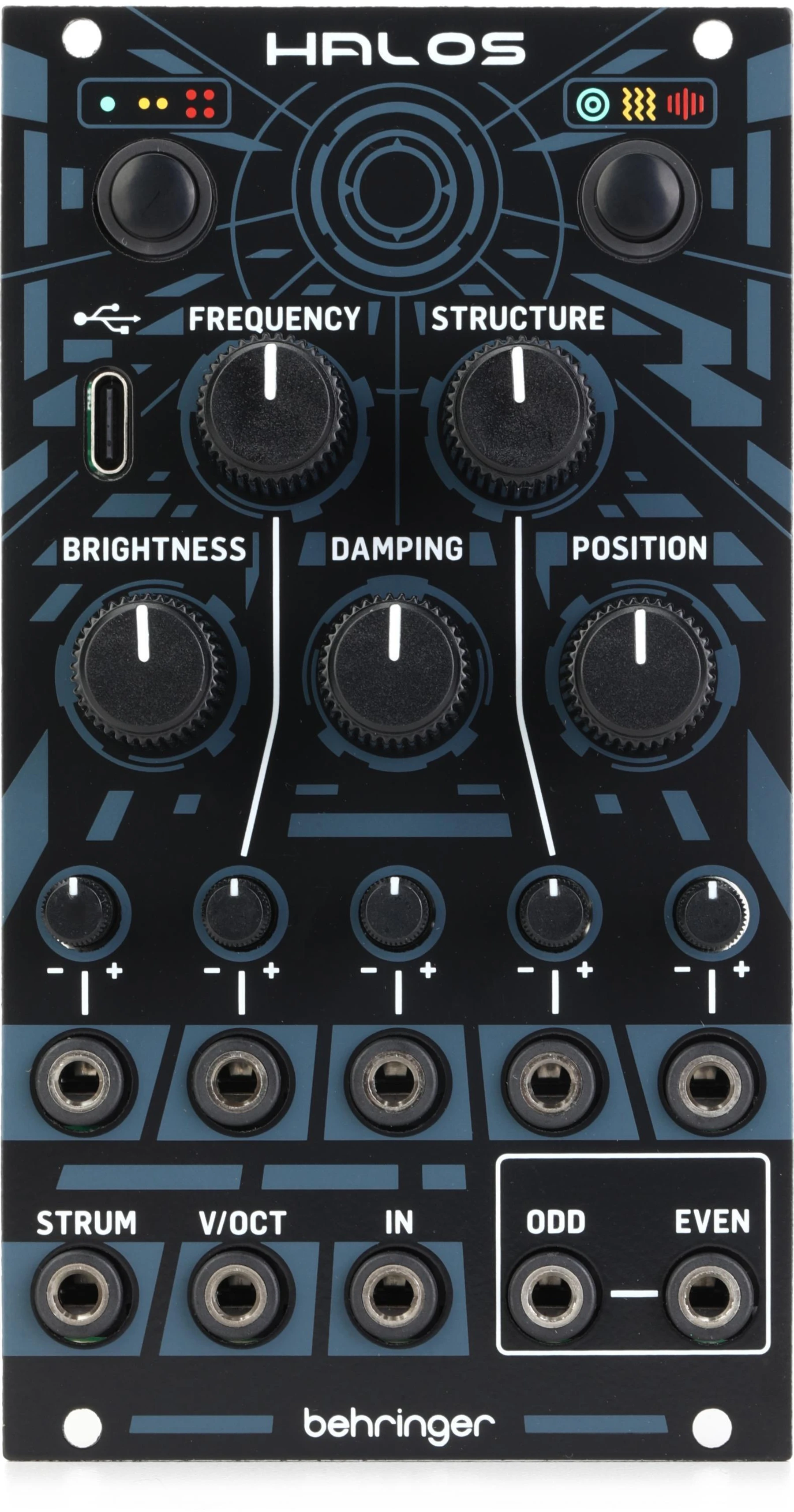 Behringer Halos 物理建模合成器 Eurorack 模块