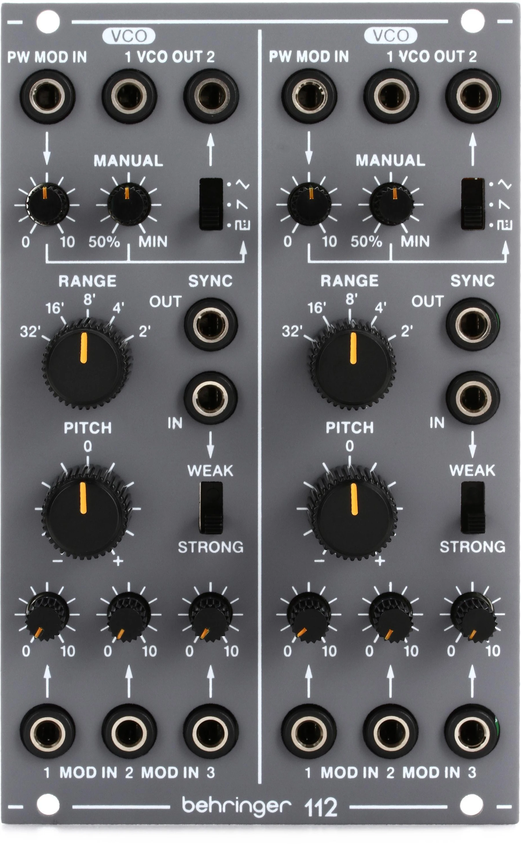 Behringer 112 双 VCO Eurorack 模块