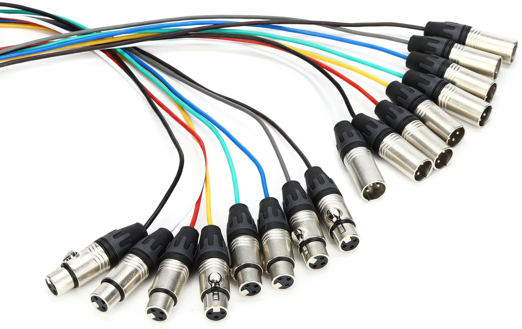 Behringer GMX-500 8通道 XLR 母头转 XLR 公头多芯线 - 16.4 英尺