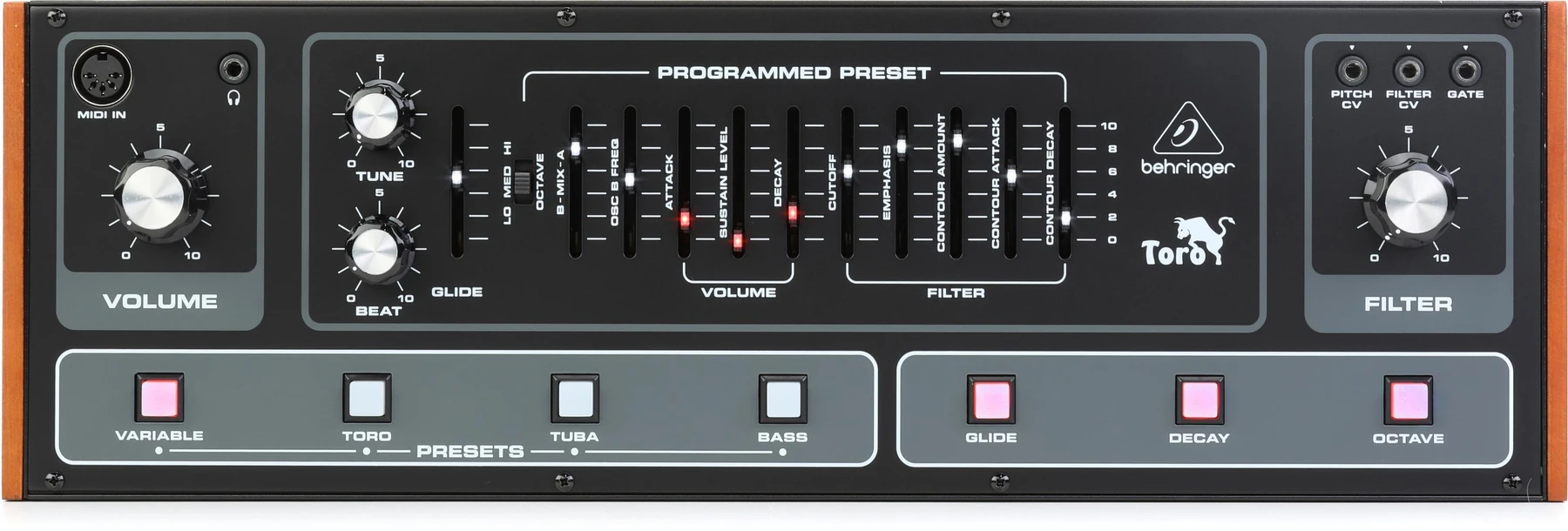 Behringer TORO 模拟贝斯合成器