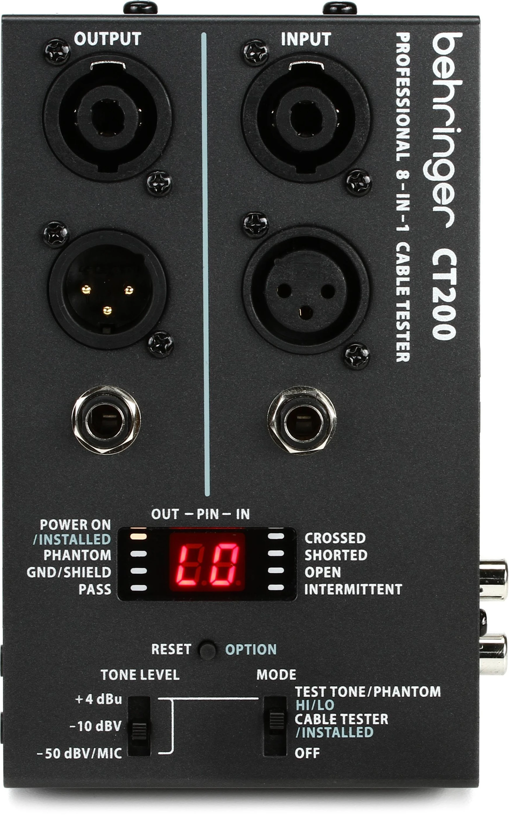 Behringer CT200 8合1线缆测试仪