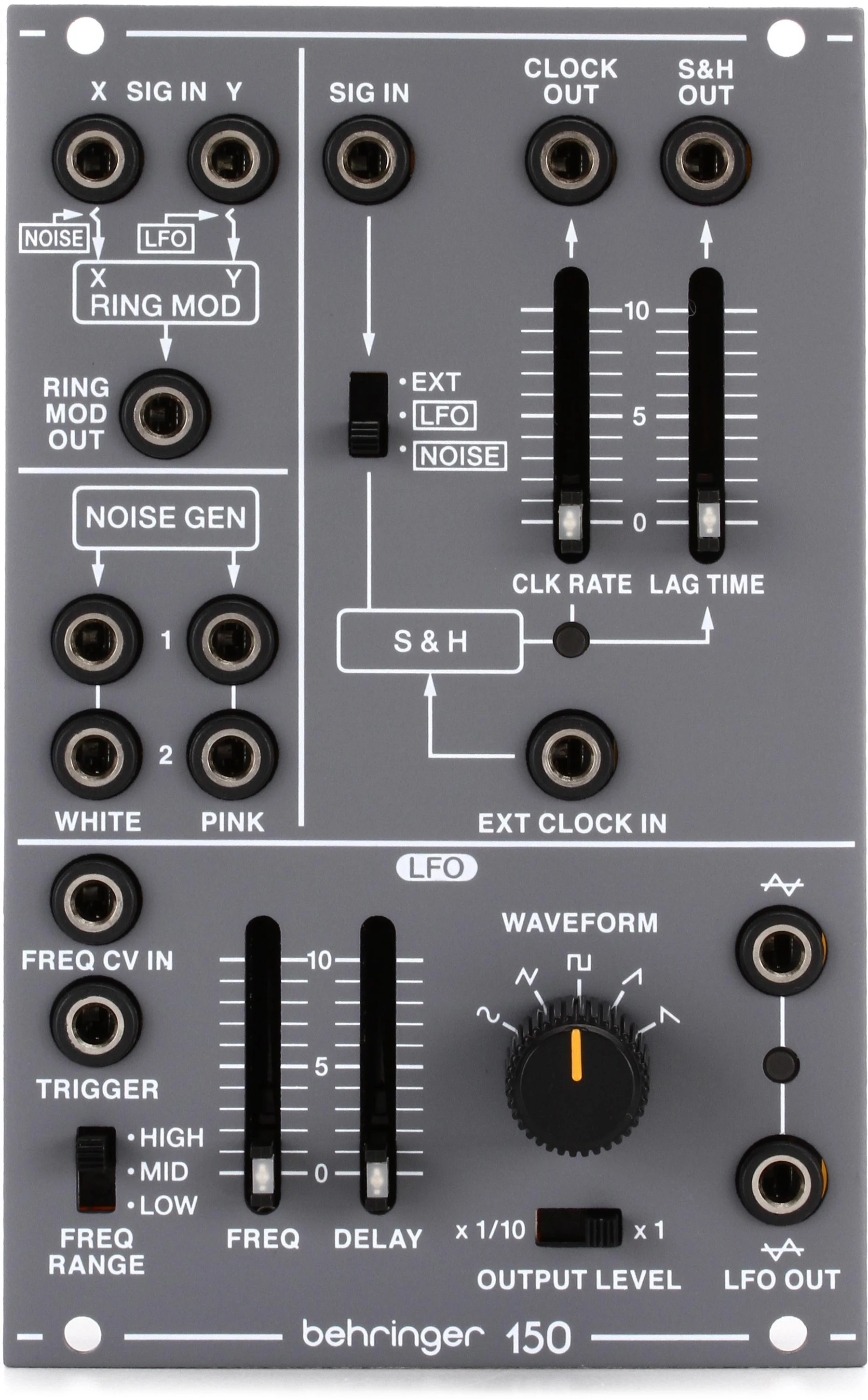 Behringer 150 环形调制 / 噪声 / S&H / LFO Eurorack 模块