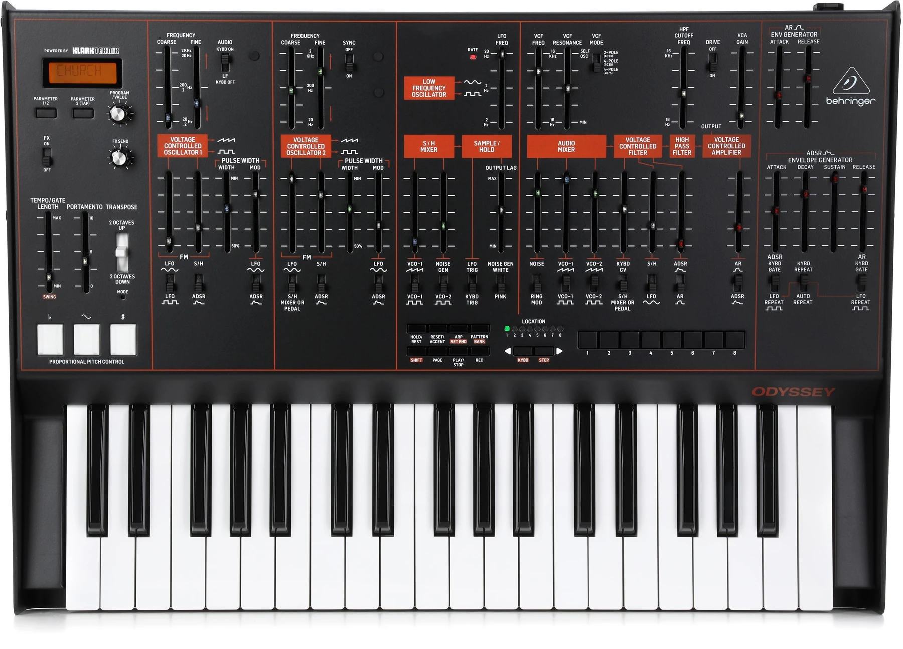 Behringer Odyssey 模拟合成器