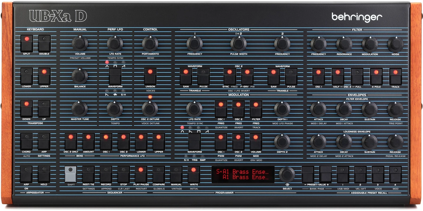 Behringer UB-Xa D 16复音多音色桌面式模拟合成器