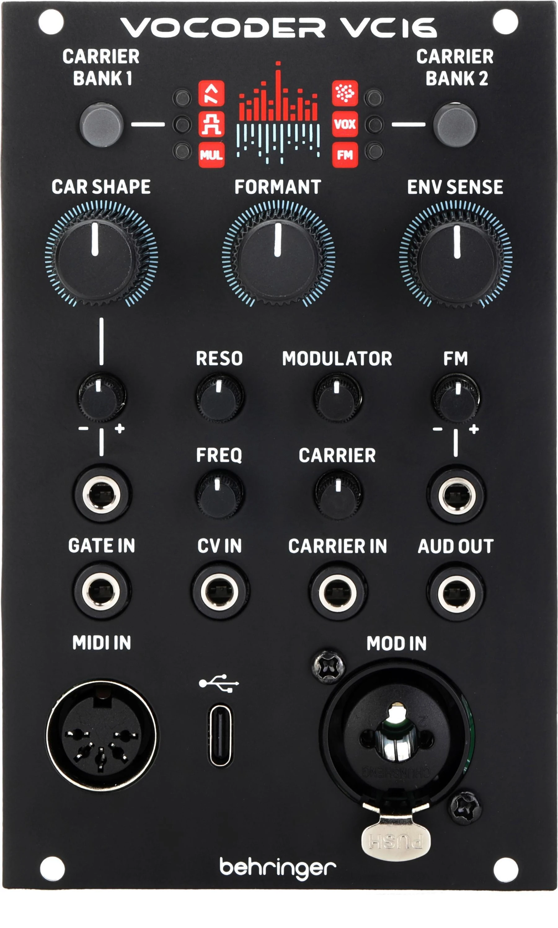 Behringer Vocoder VC16 Eurorack 模块