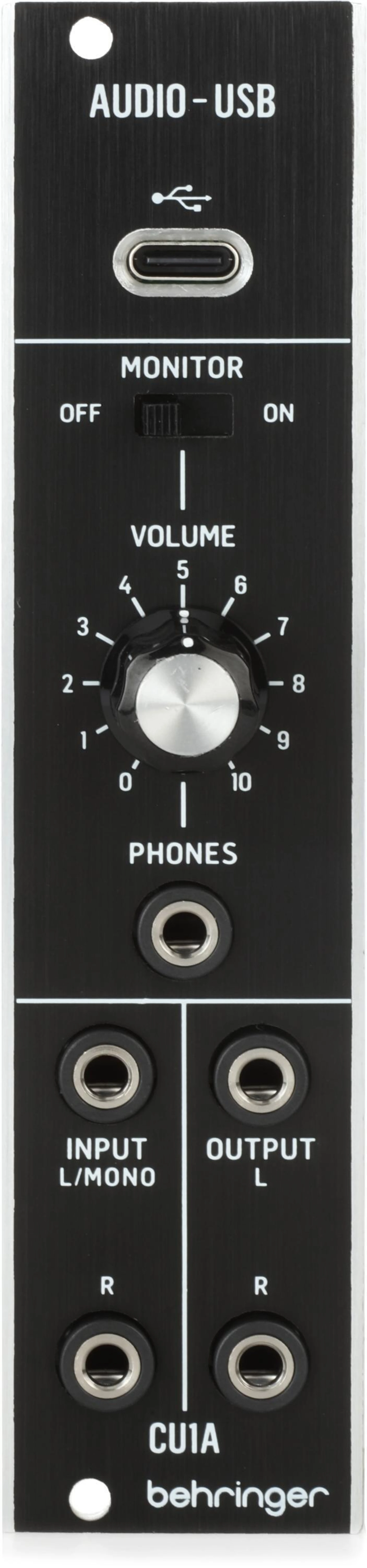Behringer CU1A 2进/2出 Eurorack USB/音频接口