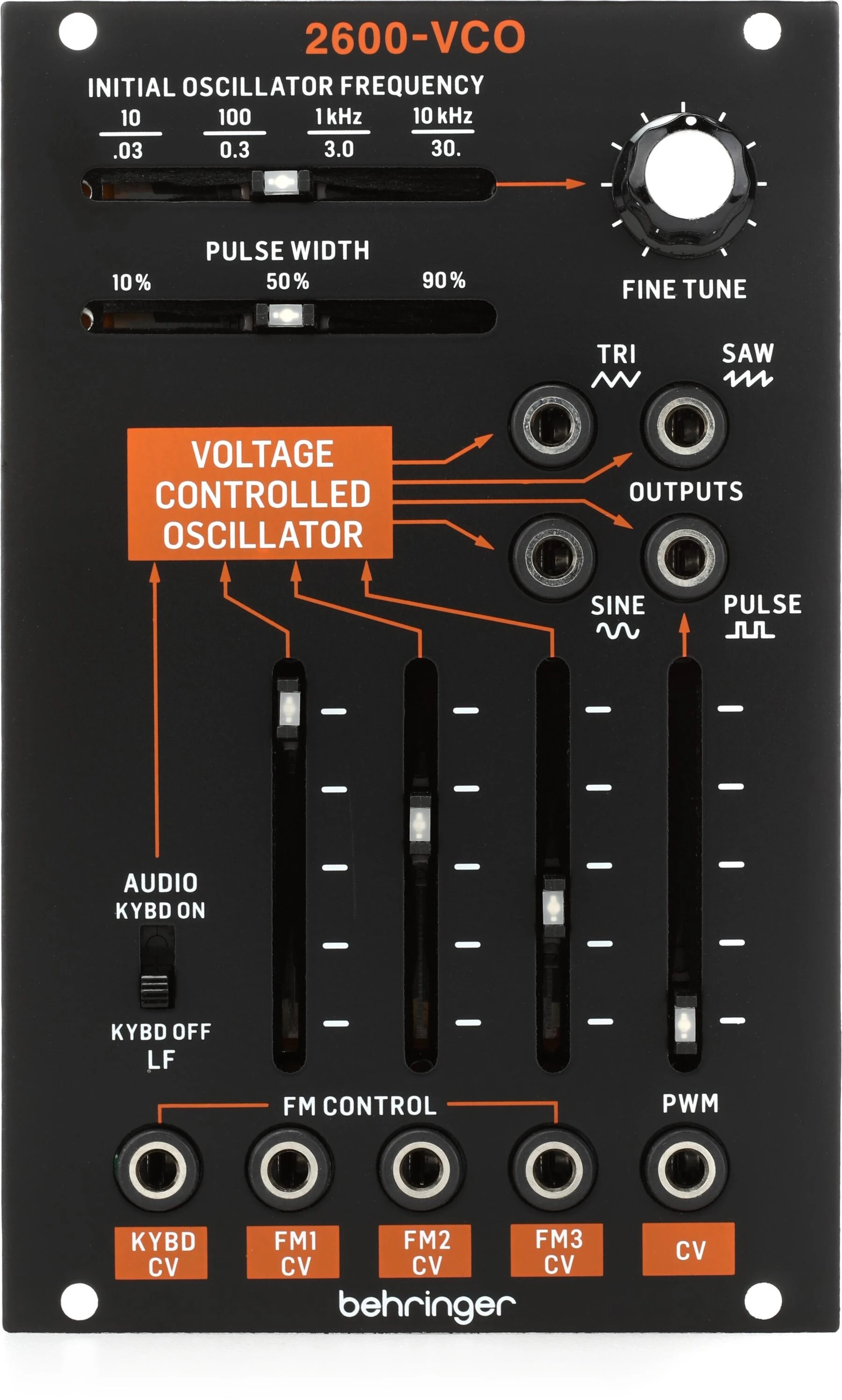 Behringer 2600-VCO Eurorack 压控振荡器模块