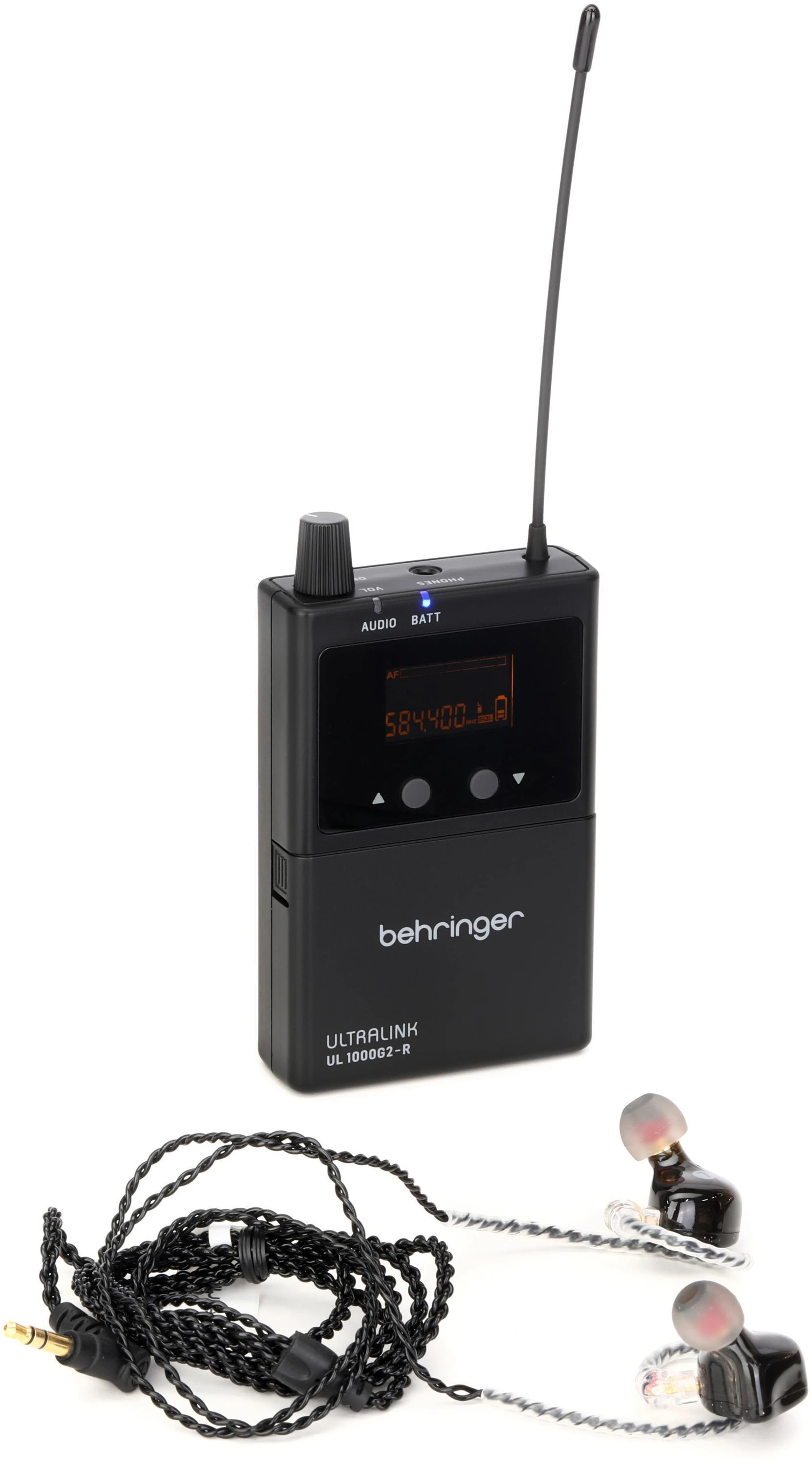 Behringer UL 1000G2-R 用于 Behringer UL 1000G2 无线发射器的 UHF 无线腰包式接收器