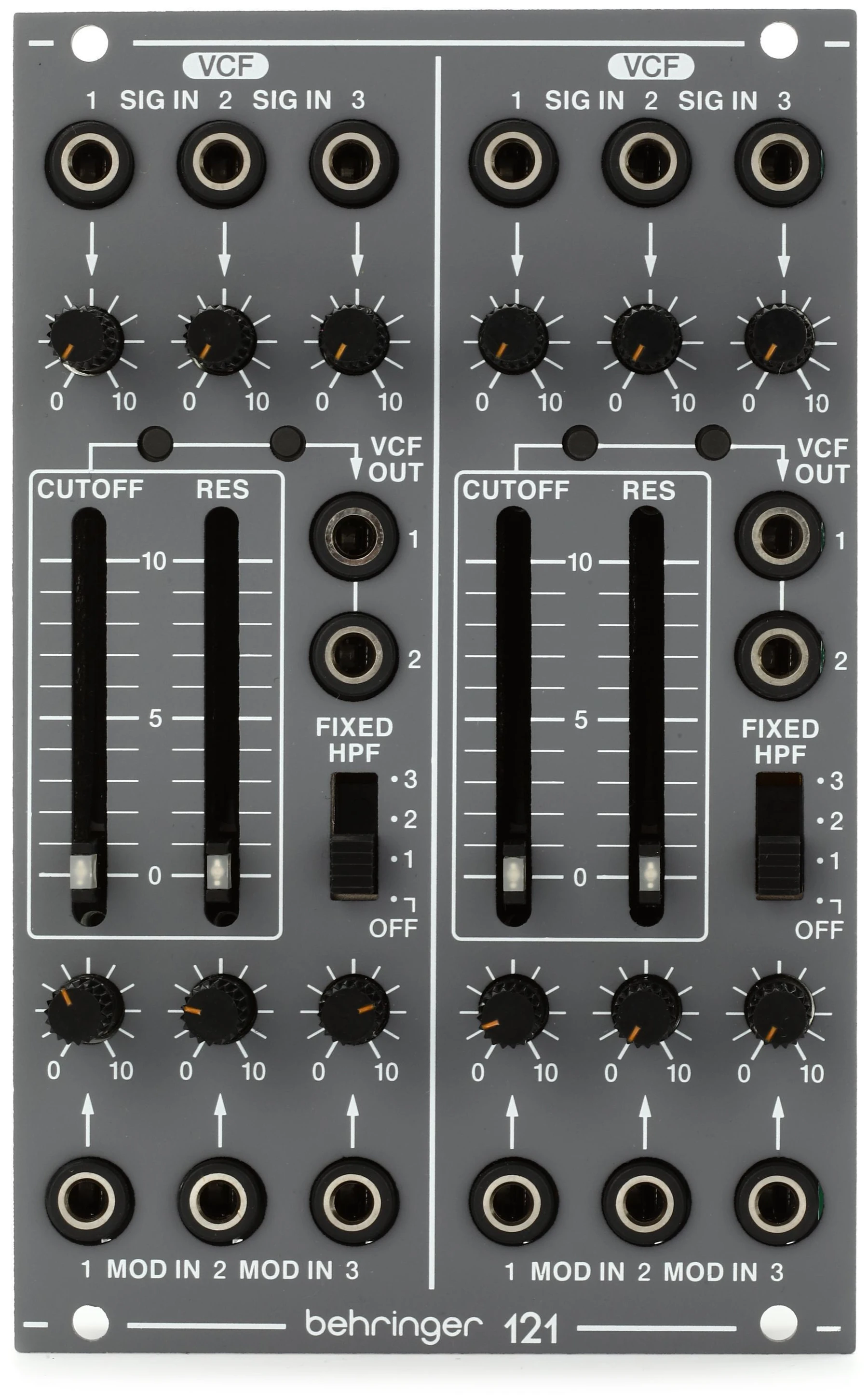 Behringer 121 双 VCF Eurorack 模块