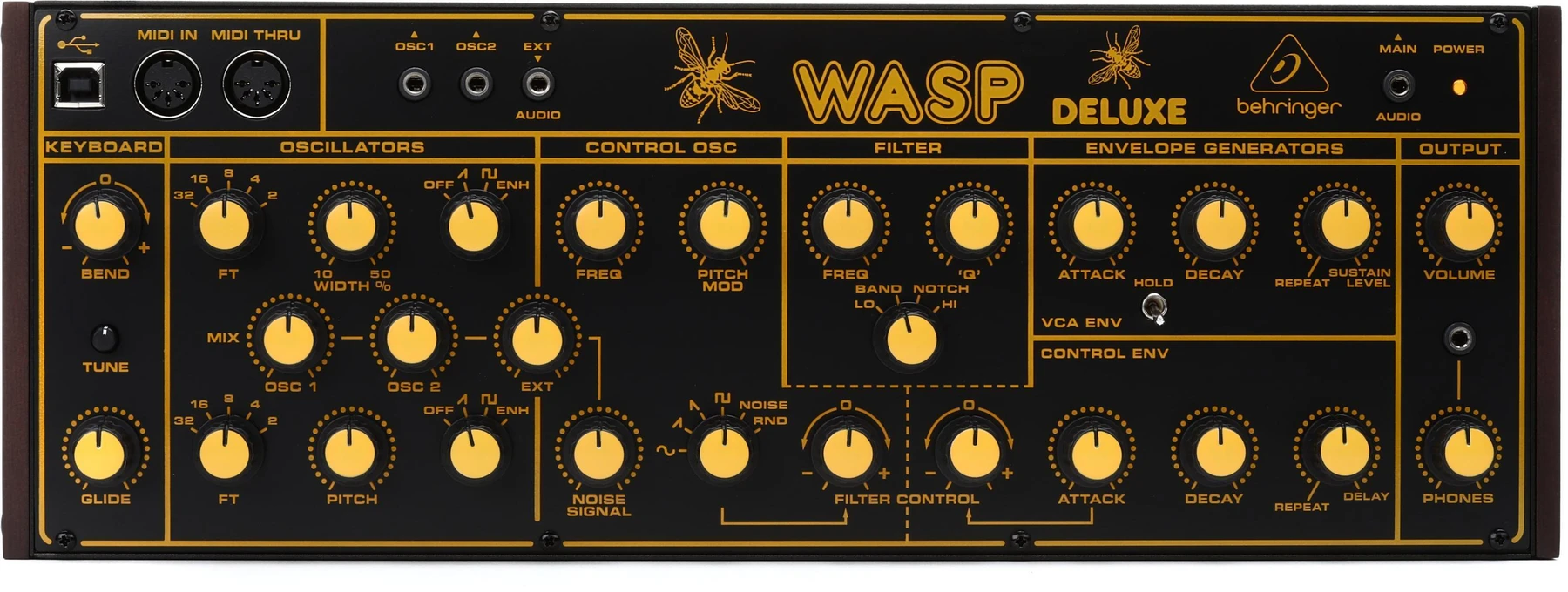 Behringer Wasp 桌面式模拟合成器