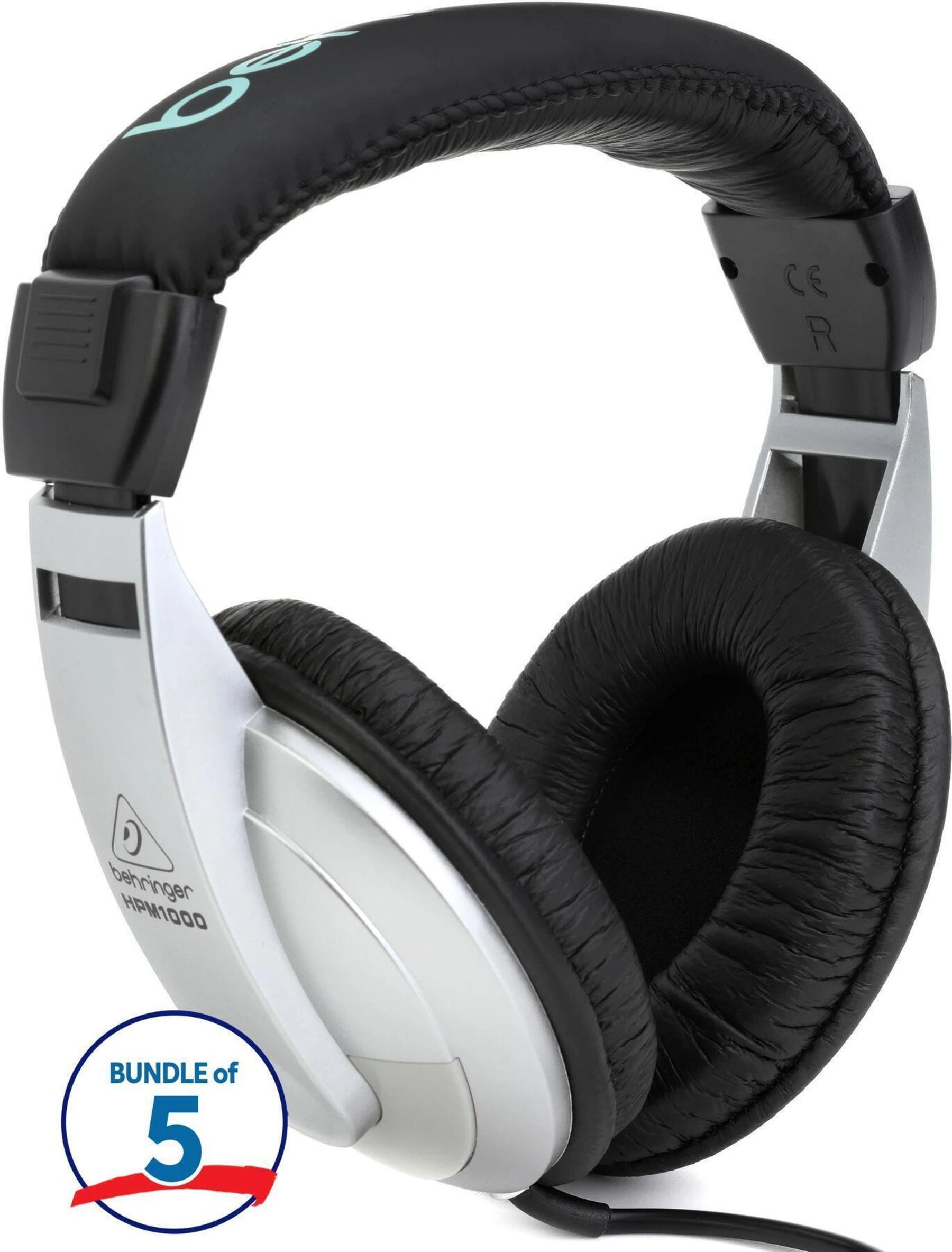 Behringer HPM1000 多用途耳机 - 5 件装
