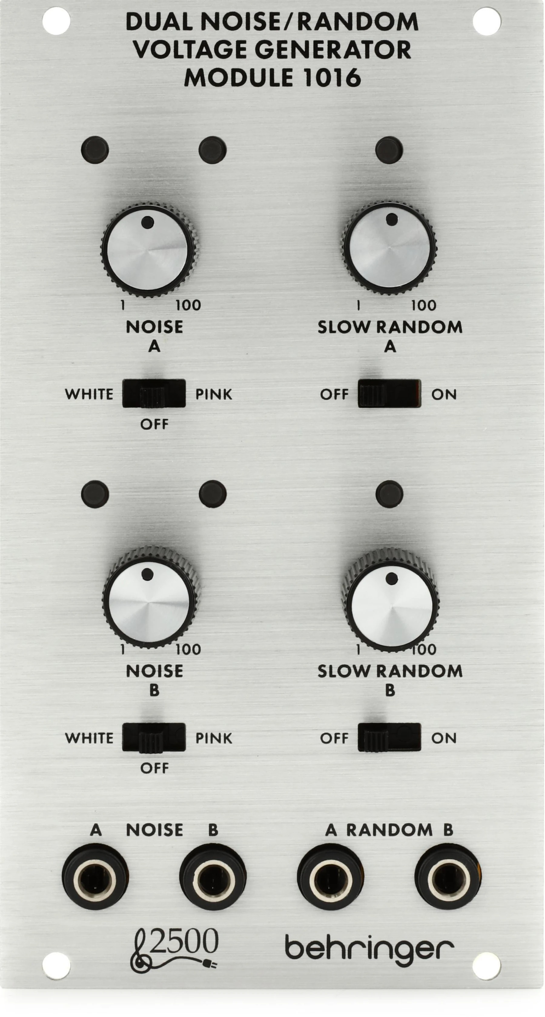 Behringer 1016 双噪声/随机电压发生器 Eurorack 模块