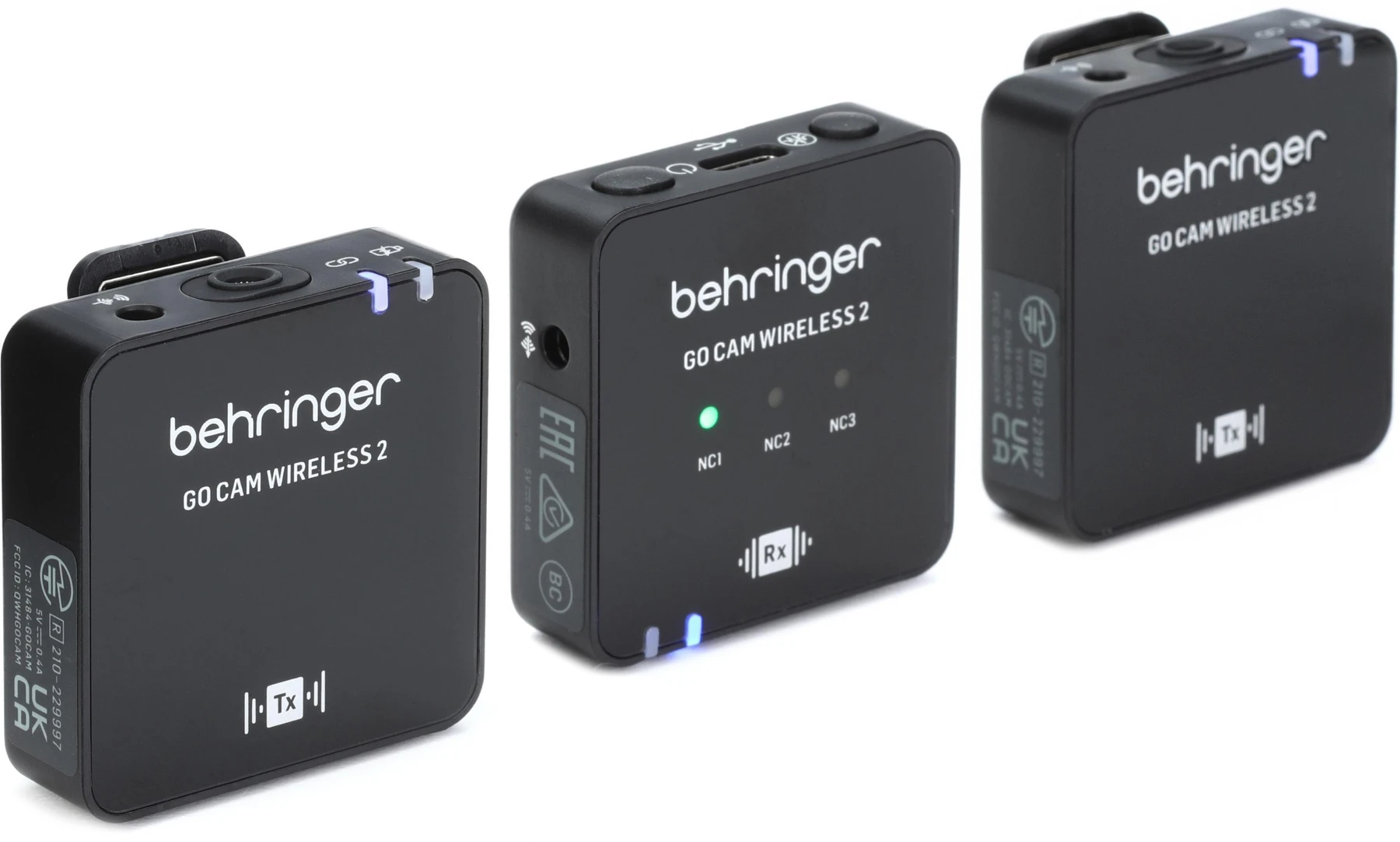 Behringer Go Cam 无线领夹麦克风系统
