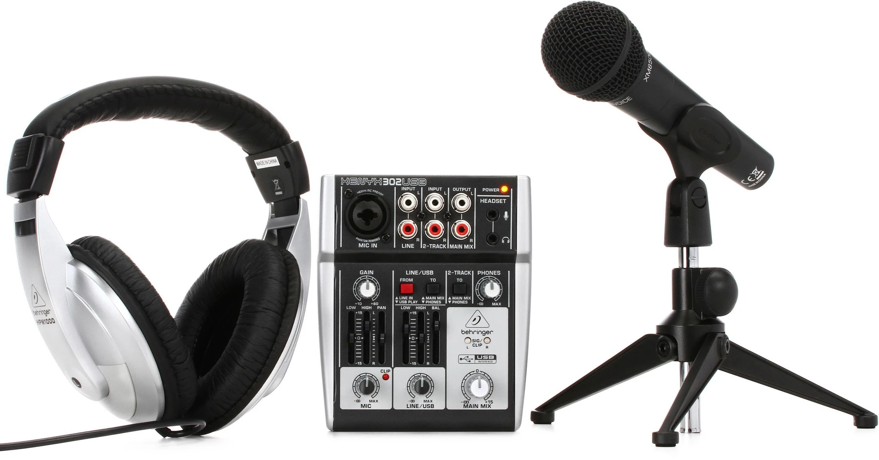Behringer PODCASTUDIO 2 USB 套装 - 播客制作套装