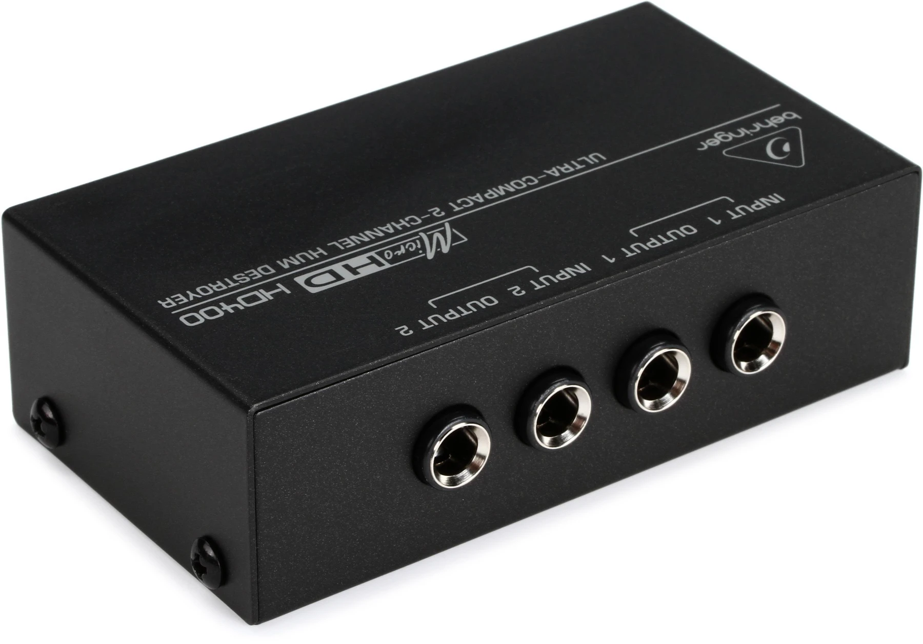 Behringer MicroHD HD400 双通道嗡声消除器